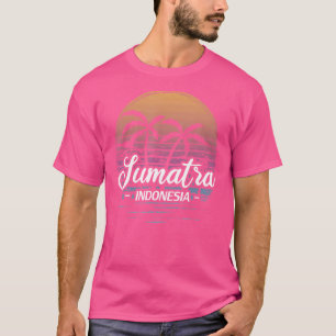 Camiseta Viajes de vacaciones de Indonesia de época Asia Su