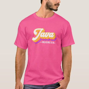 Camiseta Viajes de vacaciones de Indonesia de vintage Asia