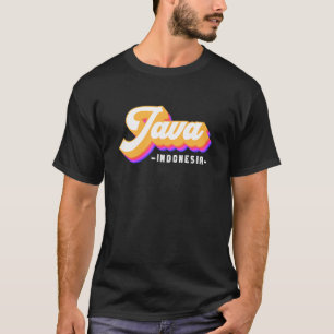 Camiseta Viajes de vacaciones de Indonesia de vintage Asia