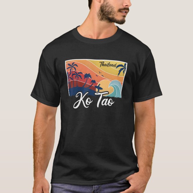 Camiseta Viajes de vacaciones de la vieja Tailandia en Asia (Anverso)