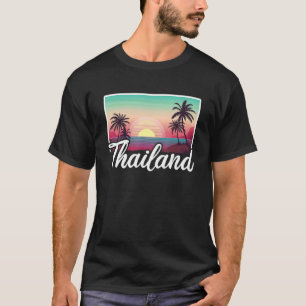 Camiseta Viajes de vacaciones de la Vieja Tailandia Viajes