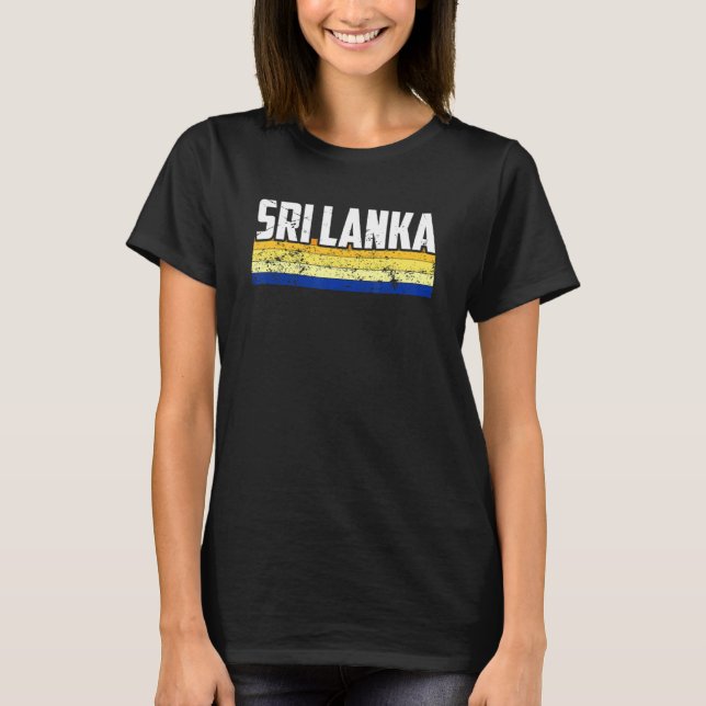 Camiseta Viajes de vacaciones de verano en Sri Lanka (Anverso)
