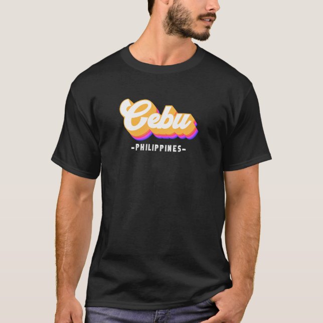 Camiseta Viajes de vacaciones por Filipinas por Asia Cebu (Anverso)