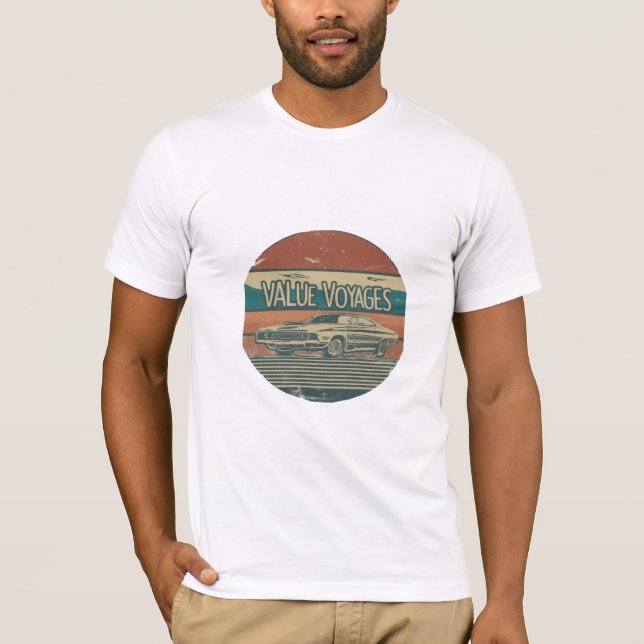 Camiseta Viajes de valor (Anverso)