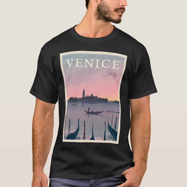 Camiseta Viajes de Venecia (Anverso)