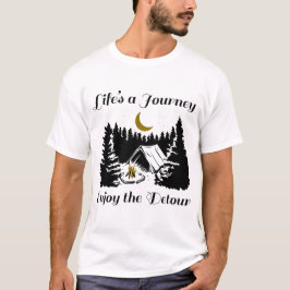 Camiseta Viajes de viaje disfruten del Detour - C