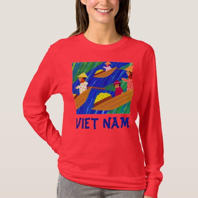 Camiseta Viajes de Viet Nam (Anverso)