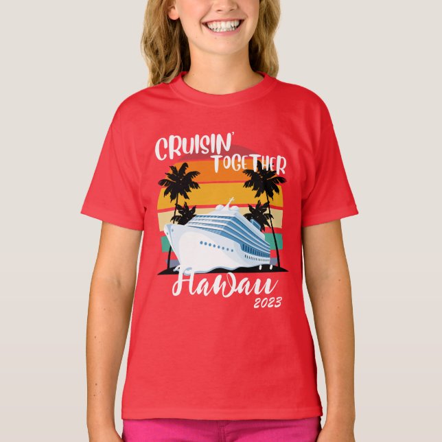 Camiseta Viajes del Grupo de Amigos de la Familia Cruise de (Anverso)