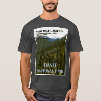 Camiseta Viajes del Parque Nacional Banff