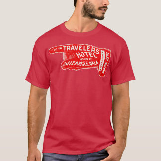 Camiseta Viajes distintos Hotel Muskogee Oklahoma Equipaje