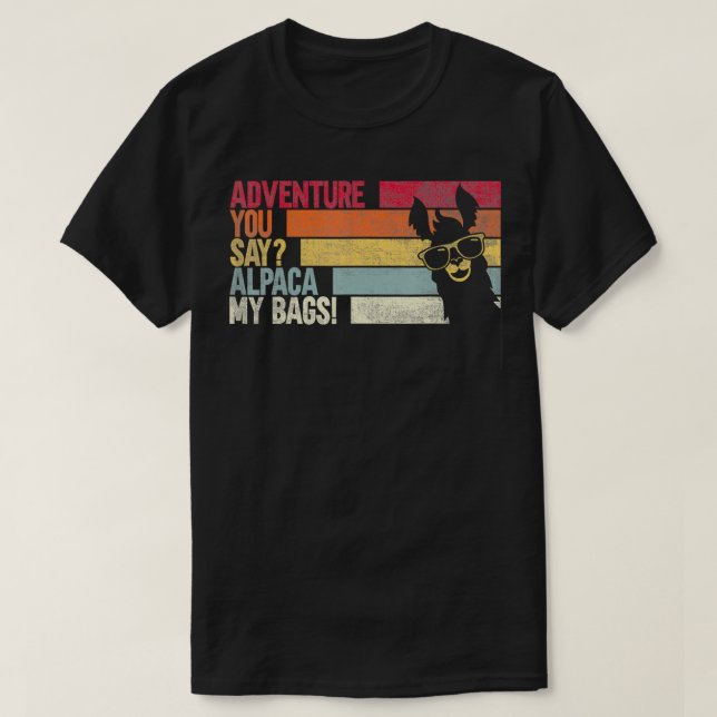 Camiseta Viajes divertidos (Diseño del anverso)