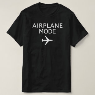 Camiseta Viajes divertidos en modo avión