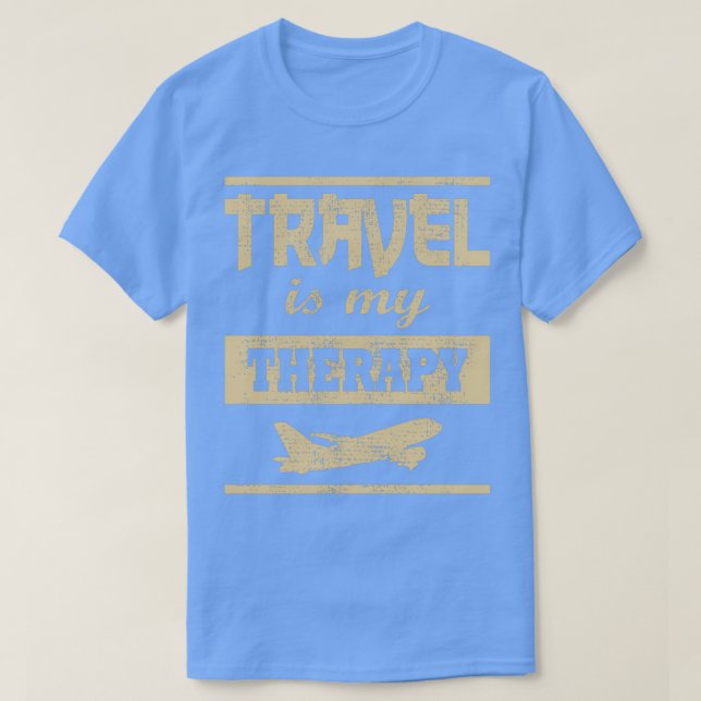 Camiseta Viajes es mi copia de Therapy ClassicCopy (Diseño del anverso)
