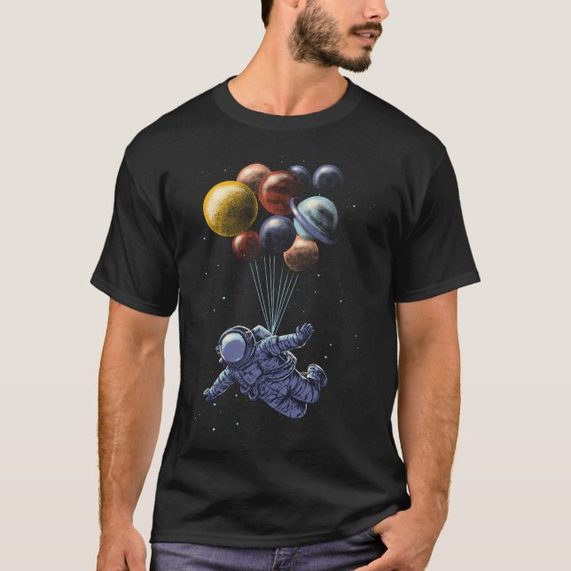 Camiseta Viajes espaciales (Anverso)