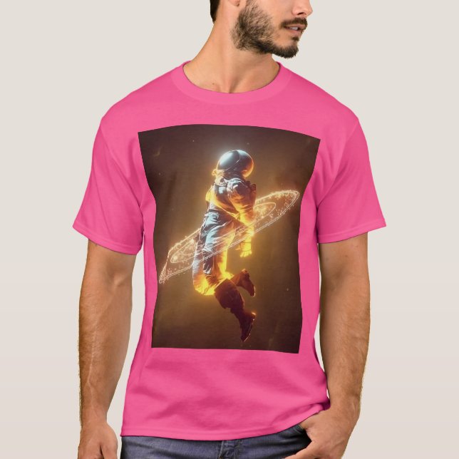 Camiseta Viajes espaciales (Anverso)