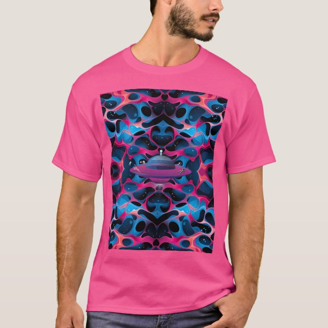 Camiseta Viajes espaciales (Anverso)