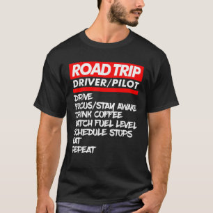 Camiseta Viajes familiares por carretera divertidas vacacio