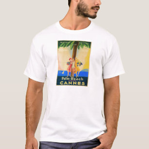 Camiseta Viajes franceses de Cannes de época