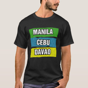 Camiseta Viajes internacionales de Filipinas en Cebú