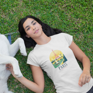 Camiseta Viajes románticos en París Francia