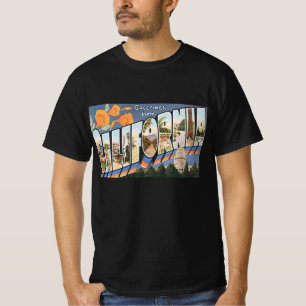 Camiseta Viajes Vintage, Saludos de las amonadas de Califor