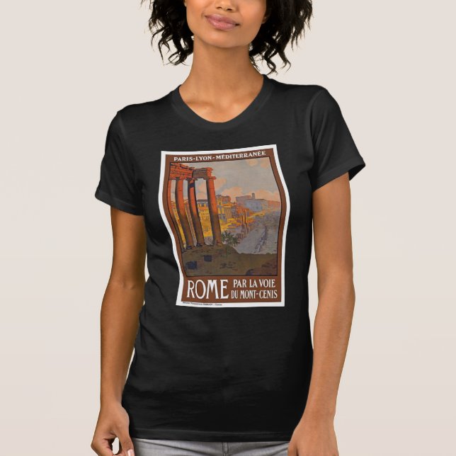 Camiseta Viajes y pintura de la Antigua Roma (Anverso)