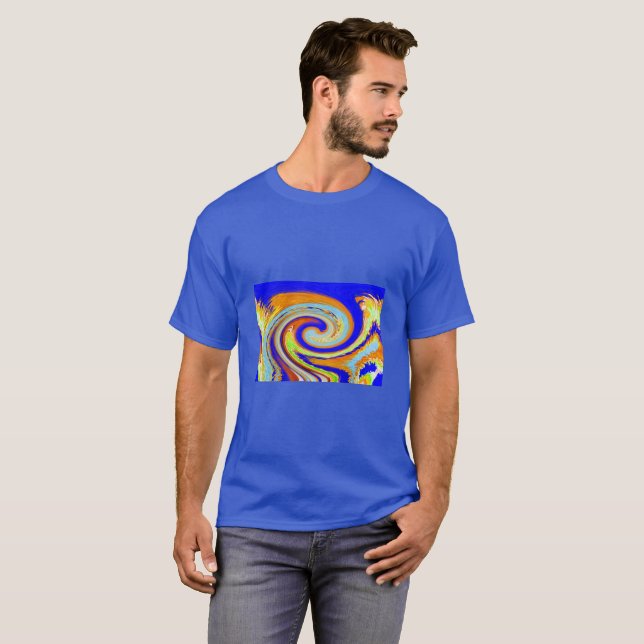 Camiseta Vías fluviales (Anverso completo)