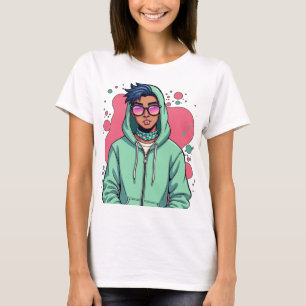 Camiseta Vib de la calle Hooded