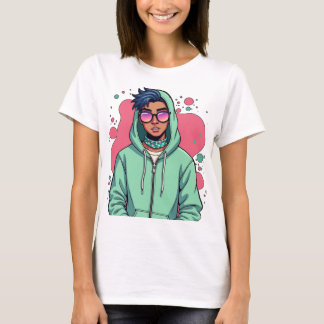 Camiseta Vib de la calle Hooded