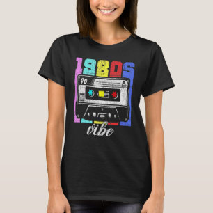 Camiseta Vibe 80 de los años 80 Vintage retro de vestimenta