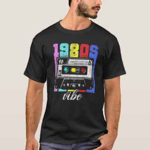 Camiseta Vibe 80 de los años 80 Vintage retro de vestimenta