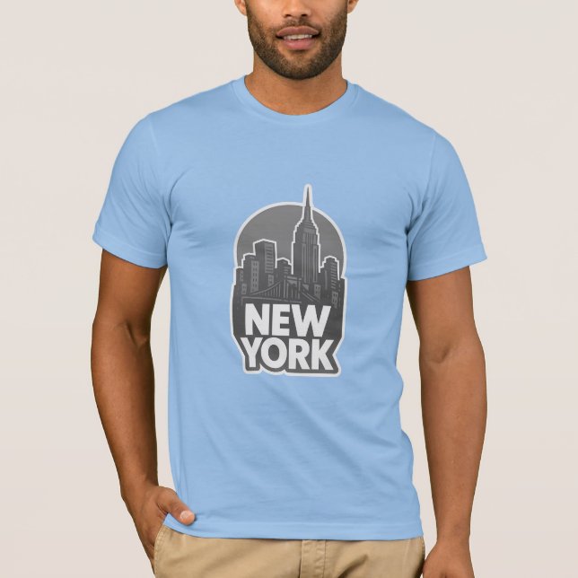 Camiseta Vibe Apparel de Nueva York (Anverso)