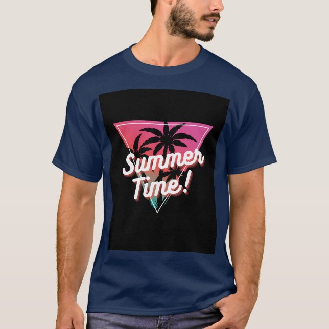 Camiseta Vibe-camiseta de verano (Anverso)