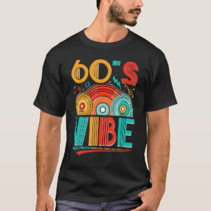 Camiseta Vibe CD 60s Music Generación Retro Sixt de los año