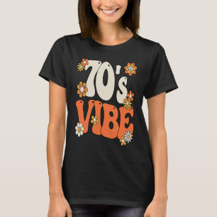 Camiseta Vibe Costume de los 70 conjunto Fiesta Groovy Hipp