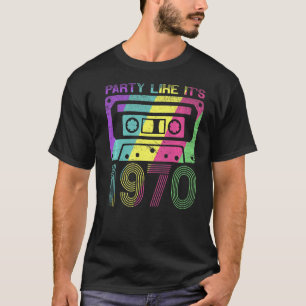 Camiseta Vibe de 70 años ventilado setenta Fiestas como si 
