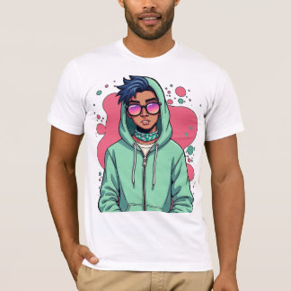 Camiseta Vibe de la calle Hooded
