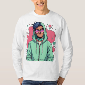 Camiseta Vibe de la calle Hooded