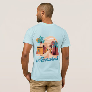 Camiseta Vibe de Marrakech - colores pastel