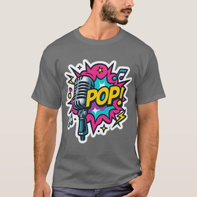 CAMISETA VIBE POP (Anverso)