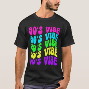 Camiseta Vibe retro cosecha de los años 90 Estilos de Fiest
