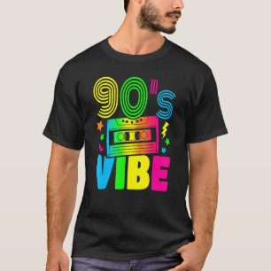 Camiseta Vibe Retro de los años 90 Estilos de los 90 Fiesta
