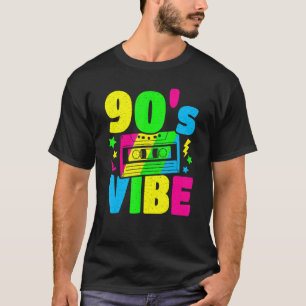 Camiseta Vibe retro vintage de los años 90 Estilos de Fiest