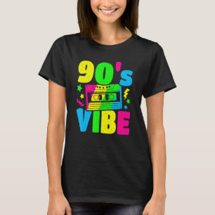 Camiseta Vibe retro vintage de los años 90 Estilos de Fiest