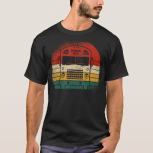 Camiseta Vibe School Bus Driver Retro Vintage Appa de Guay 