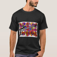 Vibe Tee de guitarra eléctrica
