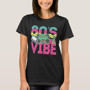 Camiseta Vibe Vibe Vintage Retro de los años 80 Estilos Fie
