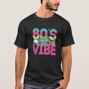 Camiseta Vibe Vibe Vintage Retro de los años 80 Estilos Fie