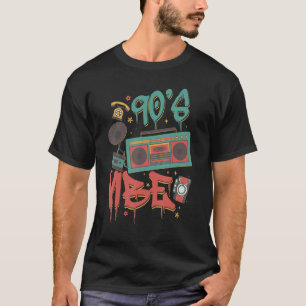 Camiseta Vibe Vintage de los 90's Music 90s Costume noventa