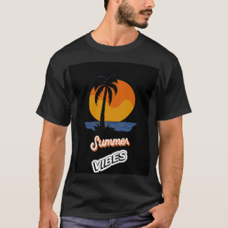 Camiseta vibe vintage de verano